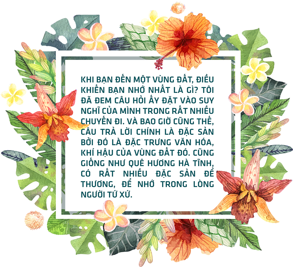 Sản vật hội tụ hồn quê