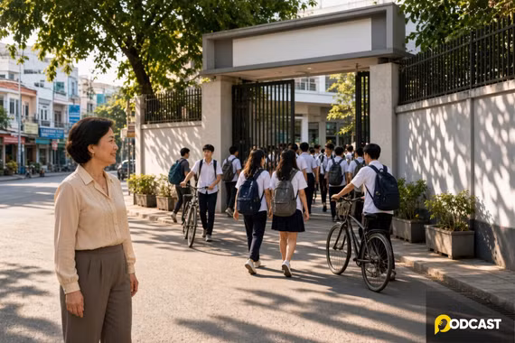 Podcast tản văn: Cuối tháng Tám, mùa tựu trường về