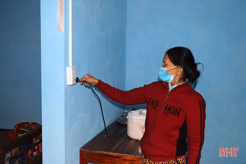 Người nghèo ở thị xã Kỳ Anh an cư trong những ngôi nhà tránh lũ