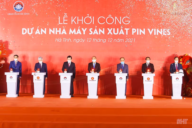 Báo chí quốc tế đưa tin về sự kiện khởi công Nhà máy Sản xuất Pin VinES tại KKT Vũng Áng