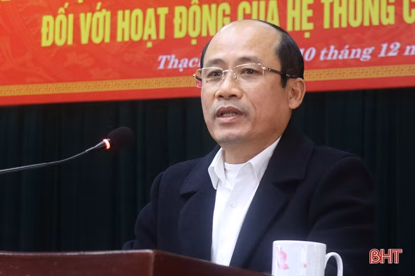 Đổi mới phương thức lãnh đạo của Đảng đối với hoạt động của hệ thống chính trị tại Thạch Hà