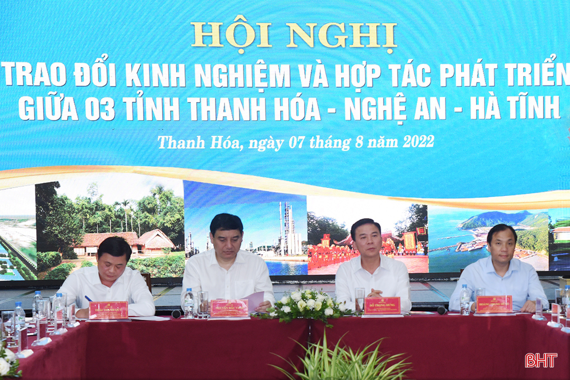 Thanh Hóa - Nghệ An - Hà Tĩnh đẩy mạnh hợp tác phát triển trên tất cả các lĩnh vực