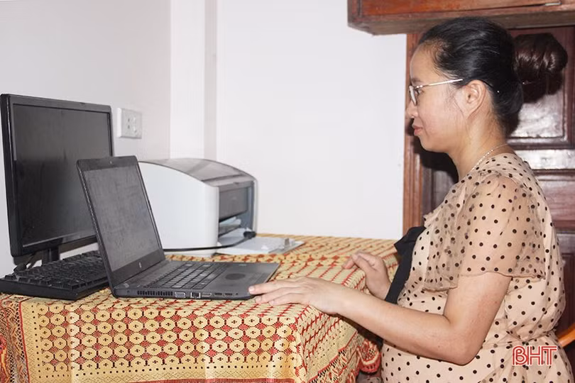Các địa phương ở Hà Tĩnh khai giảng năm học mới 2021 - 2022 qua màn hình tivi