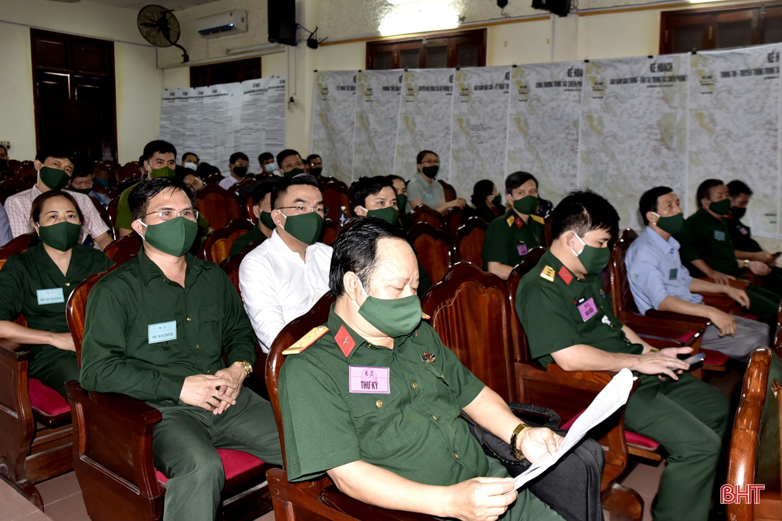Diễn tập khu vực phòng thủ TX Hồng Lĩnh năm 2021 thành công tốt đẹp
