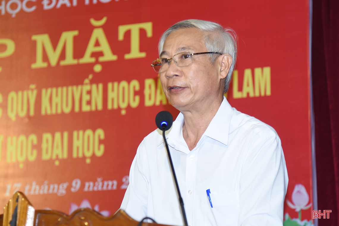 Hà Tĩnh gặp mặt học sinh, sinh viên hoàn cảnh đặc biệt khó khăn được hỗ trợ học đại học