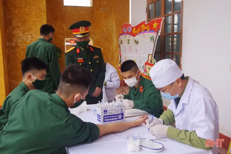 Những ngày đầu quân ngũ của tân binh Hà Tĩnh