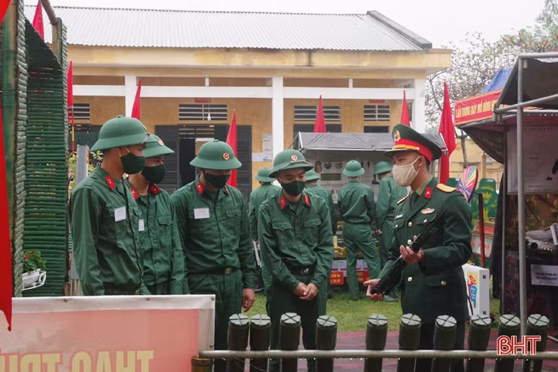 Những ngày đầu quân ngũ của tân binh Hà Tĩnh