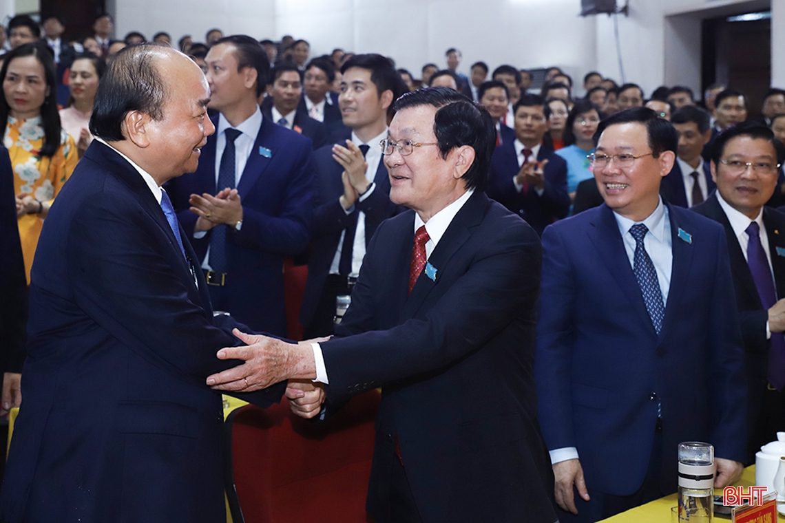 Toàn cảnh Đại hội Đảng bộ Hà Tĩnh lần thứ XIX, nhiệm kỳ 2020 - 2025