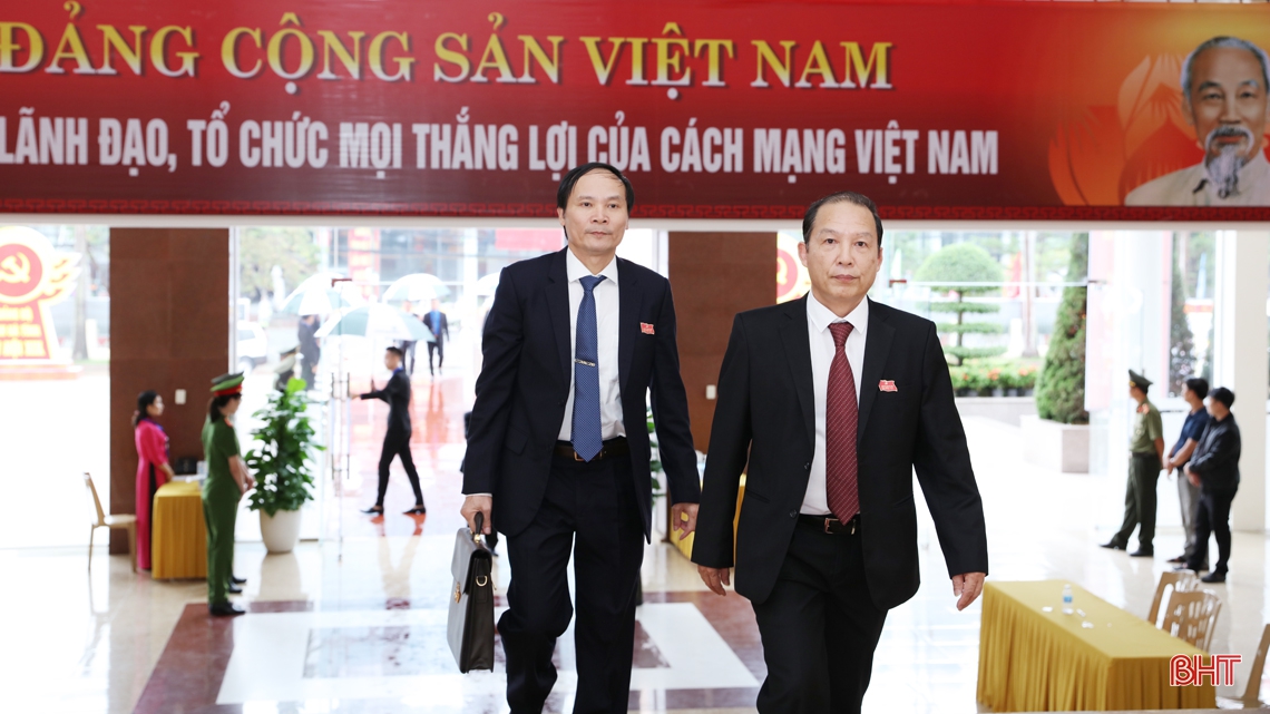 Toàn cảnh Đại hội Đảng bộ Hà Tĩnh lần thứ XIX, nhiệm kỳ 2020 - 2025