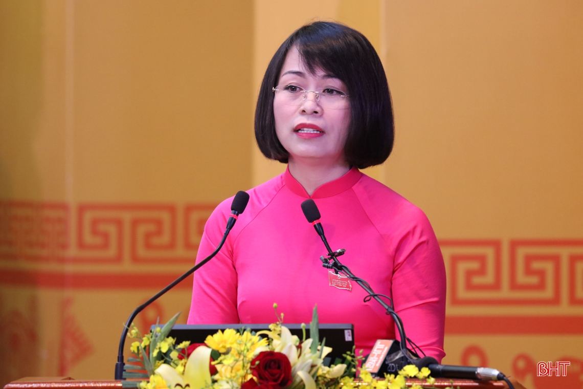 Toàn cảnh Đại hội Đảng bộ Hà Tĩnh lần thứ XIX, nhiệm kỳ 2020 - 2025