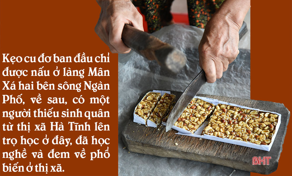 Kẹo “Cu Hai” - rưng rưng một miền ký ức