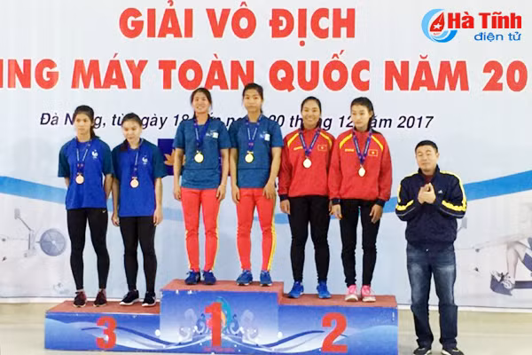 ha tinh gianh 4 huy chuong giai rowing may vo dich quoc gia