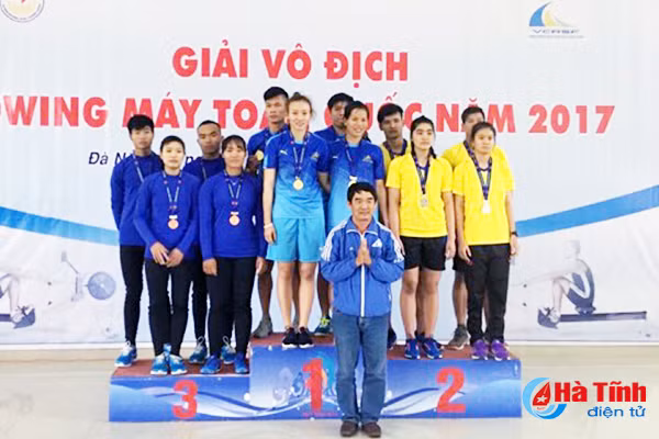 ha tinh gianh 4 huy chuong giai rowing may vo dich quoc gia