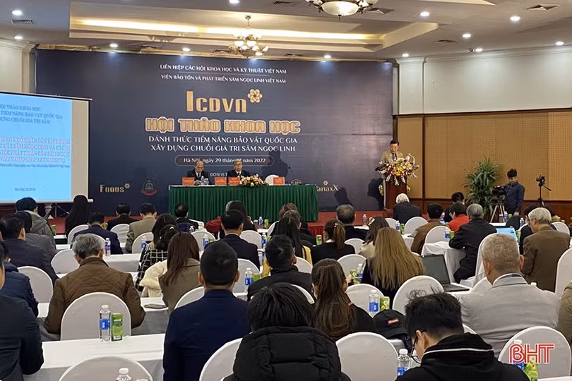 Hội thảo khoa học “Đánh thức tiềm năng bảo vật Quốc gia, xây dựng chuỗi giá trị sâm Ngọc Linh”
