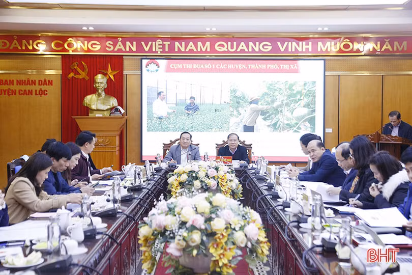 Cụm thi đua số 1 tiếp tục đẩy mạnh các phong trào phát triển KT-XH