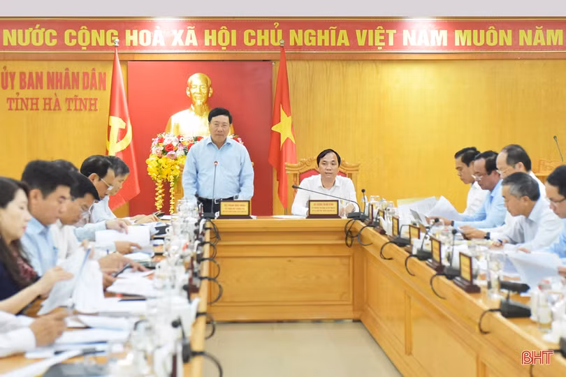 Chủ tịch UBND tỉnh Hà Tĩnh chỉ đạo đẩy nhanh tiến độ triển khai, giải ngân vốn đầu tư công