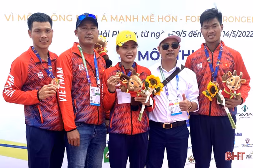 Vận động viên Hà Tĩnh tỏa sáng qua 3 mùa SEA Games