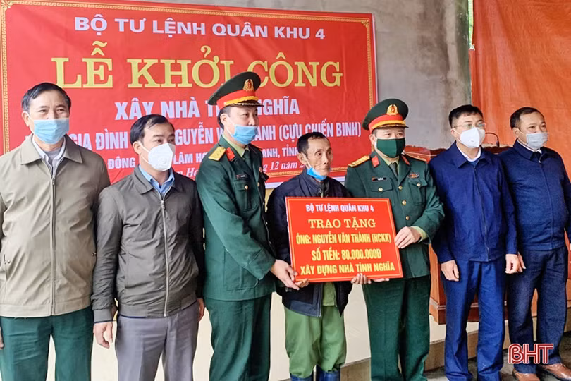 Hà Tĩnh thường xuyên quan tâm, thực hiện tốt chính sách hậu phương quân đội