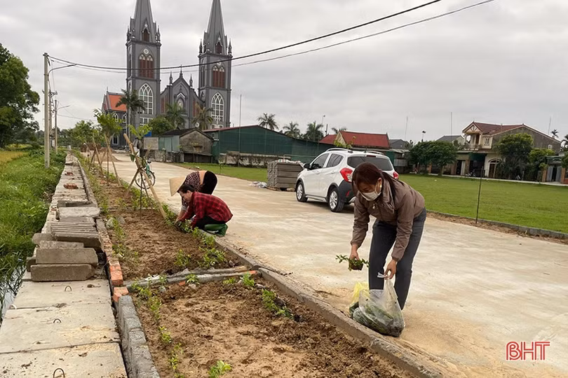 Xóm đạo ven đô quyết về đích nông thôn mới kiểu mẫu