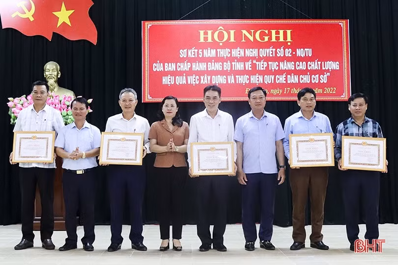 Đức Thọ đưa việc thực hiện quy chế dân chủ ở cơ sở đi vào chiều sâu