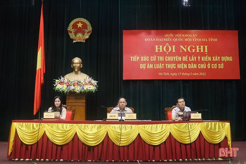Hoàn thiện Luật Thực hiện dân chủ ở cơ sở nhằm phát huy quyền làm chủ của Nhân dân