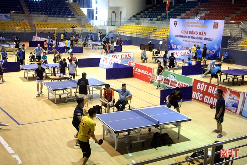 Giải Bóng bàn CLB Thành Đông mở rộng lần thứ I năm 2022 thành công tốt đẹp
