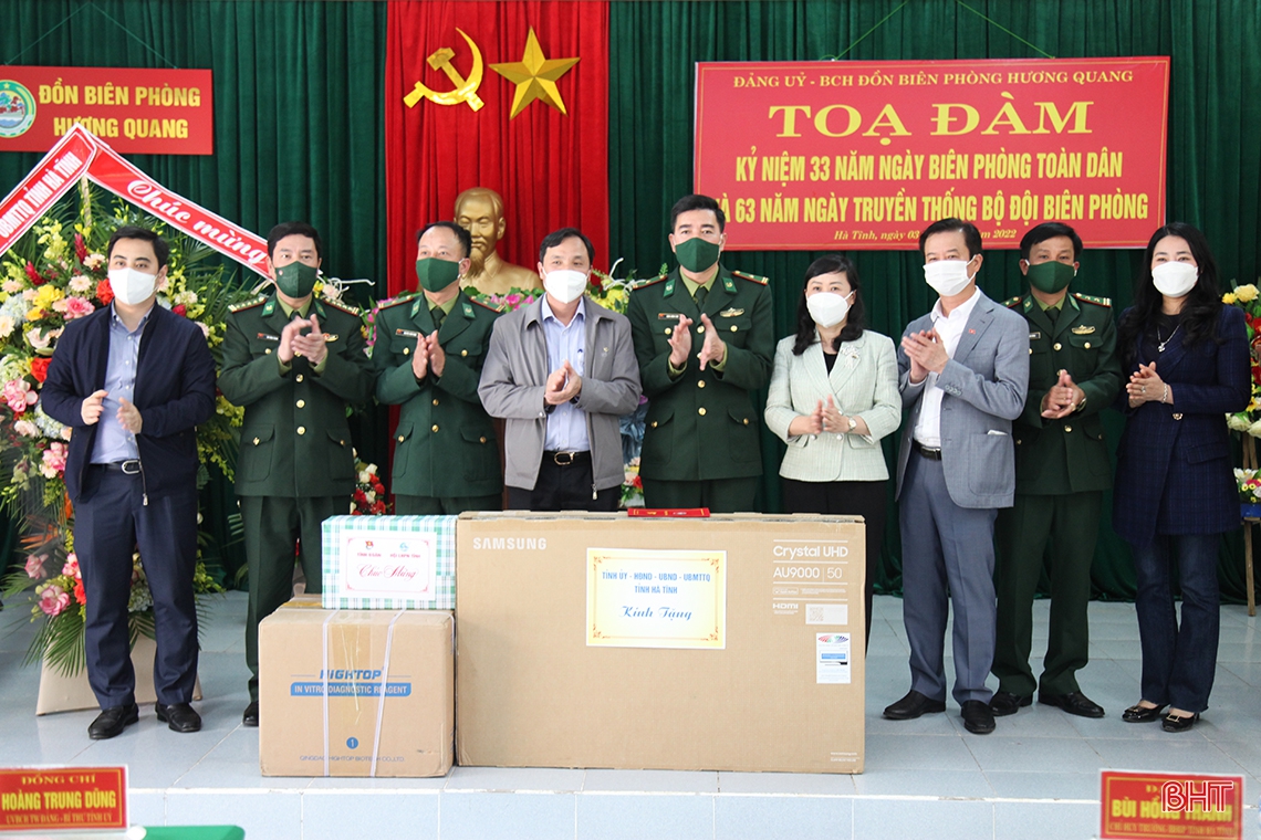 Nỗ lực của cán bộ, chiến sĩ Bộ đội Biên phòng góp phần vào sự phát triển của Hà Tĩnh