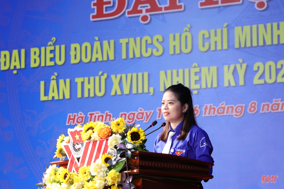 Đồng chí Nguyễn Ny Hương được bầu giữ chức Bí thư Tỉnh đoàn Hà Tĩnh