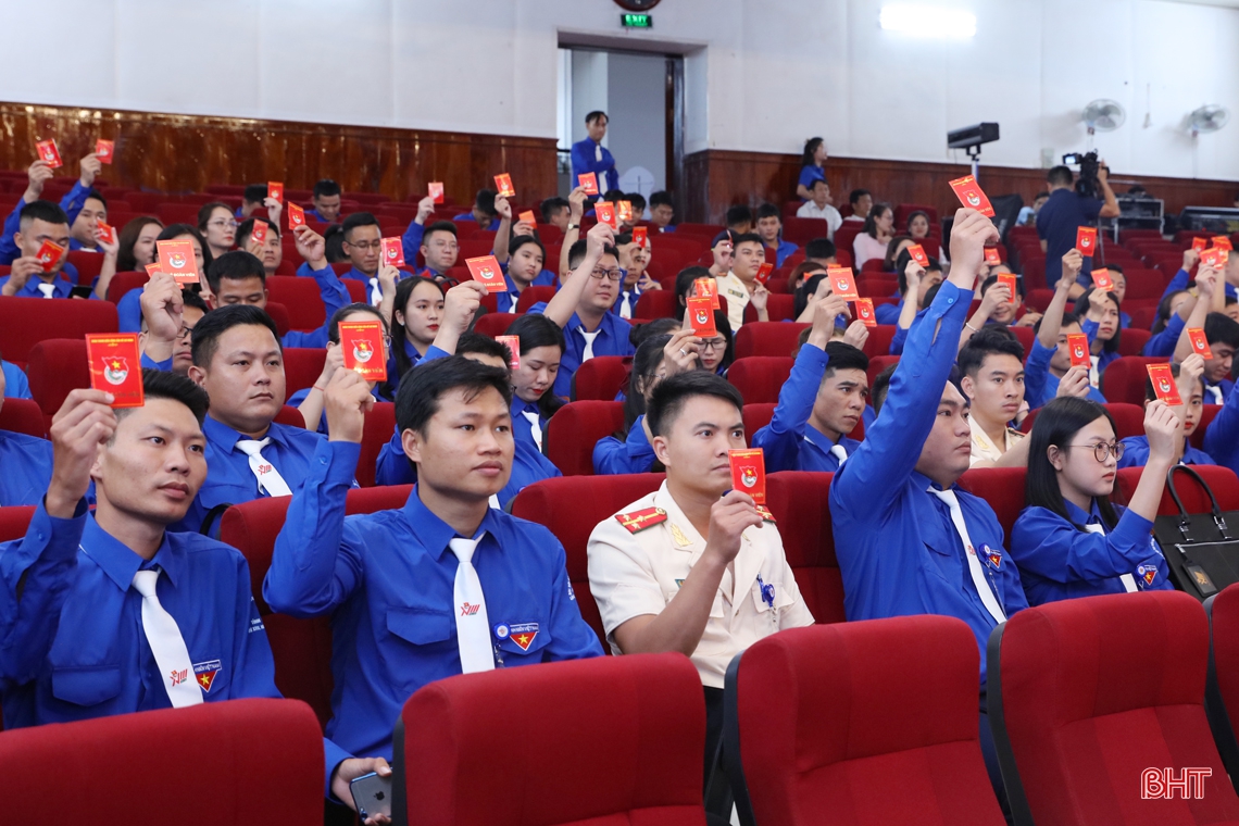 Bế mạc Đại hội Đoàn TNCS Hồ Chí Minh tỉnh Hà Tĩnh lần thứ XVIII, nhiệm kỳ 2022-2027