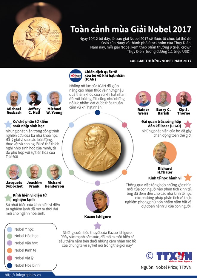 infographics toan canh cac giai thuong nobel nam 2017