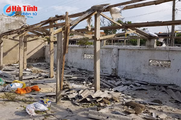 agribank ha tinh ho tro truong hoc khac phuc ha tang