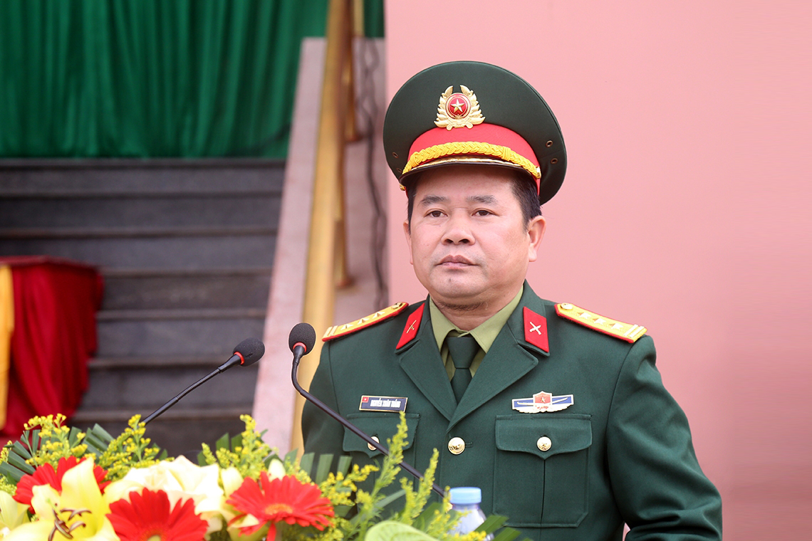 Lực lượng vũ trang Hà Tĩnh ra quân huấn luyện năm 2023