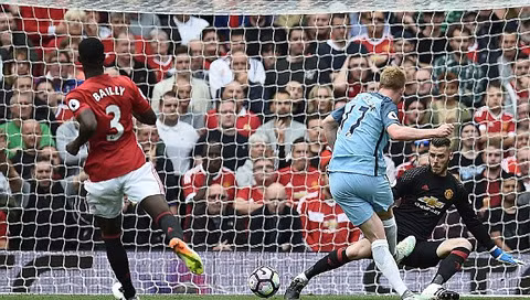 de bruyne dai nao old trafford man city xay chac ngoi dau