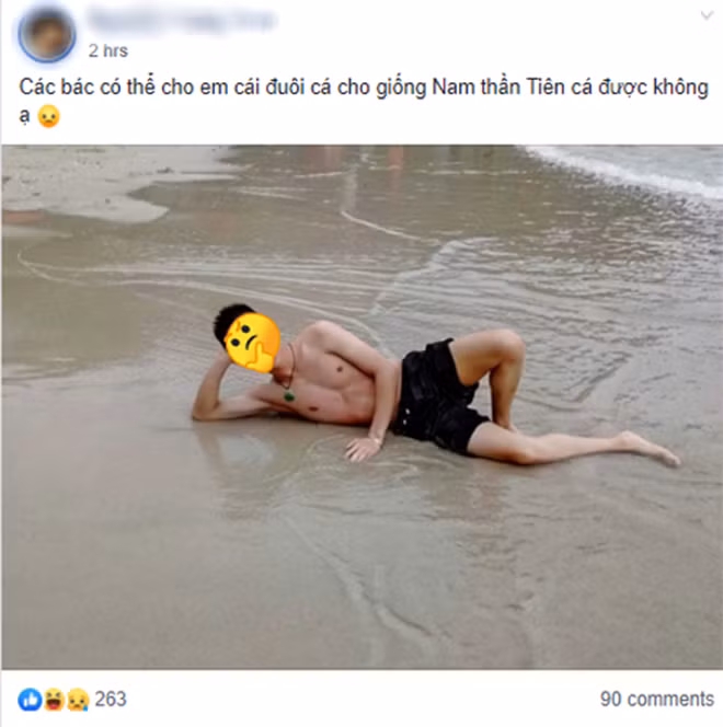 Chàng trai “khóc thét” khi mang ảnh đi biển lên mạng nhờ photoshop