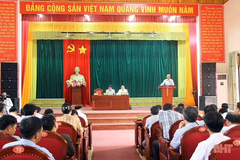 Kỳ Anh phấn đấu đạt huyện nông thôn mới vào năm 2023