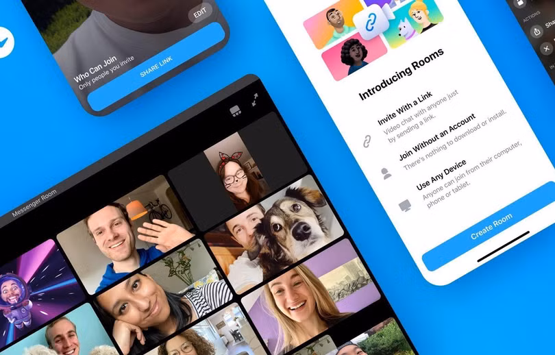 Facebook phát hành tính năng gọi video trực tuyến Messenger Rooms