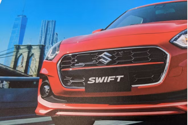 Suzuki Swift 2020 lộ diện, nâng cấp nhẹ ngoại thất