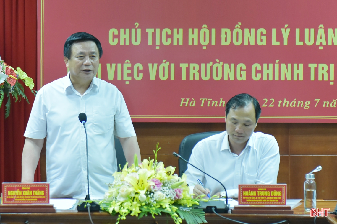 Tiếp tục nâng cao chất lượng, chuẩn hóa đội ngũ cán bộ, giảng viên Trường Chính trị Trần Phú