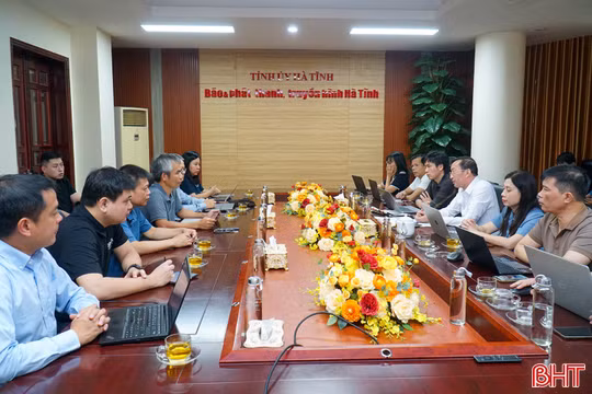 Báo và phát thanh, truyền hình Hà Tĩnh phối hợp với Đại học FPT xây dựng chiến lược nội dung số 