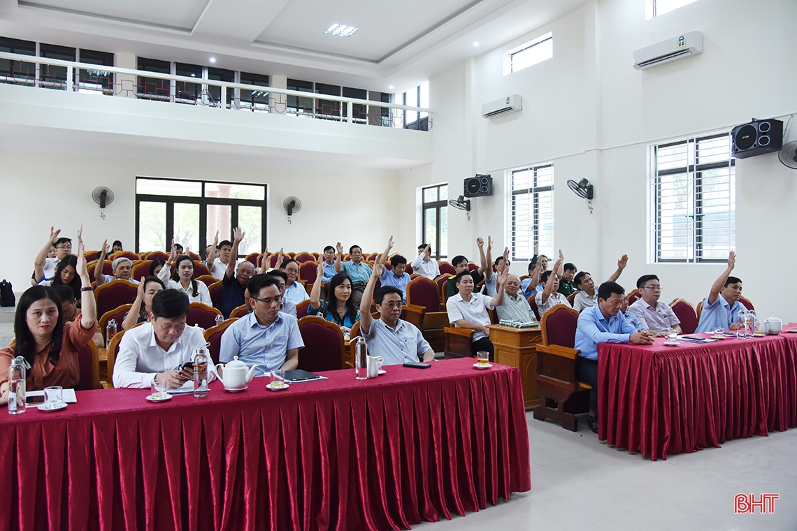 Hà Tĩnh có 10 ứng viên ĐBQH khóa XV sau hội nghị hiệp thương lần 3