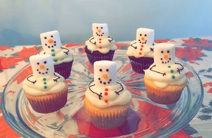 nhung mau banh cupcake cho bua tiec giang sinh them ruc ro