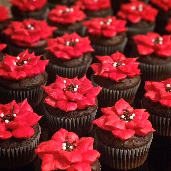 nhung mau banh cupcake cho bua tiec giang sinh them ruc ro