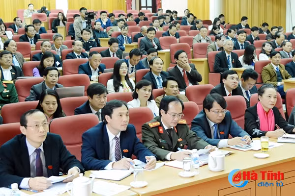 hdnd tinh ha tinh khoa xvii hop phien be mac