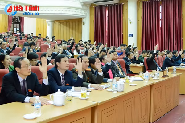 ky hop thu 5 hdnd tinh thanh cong tot dep thong qua 20 nghi quyet