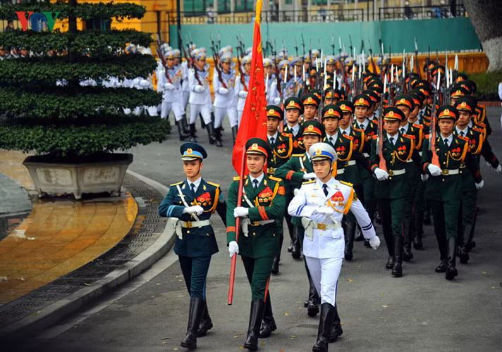 chum anh le don chinh thuc tong thong israel tham viet nam