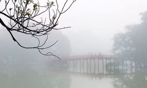 khong khi lanh tran ve mien bac sap chuyen mua ret