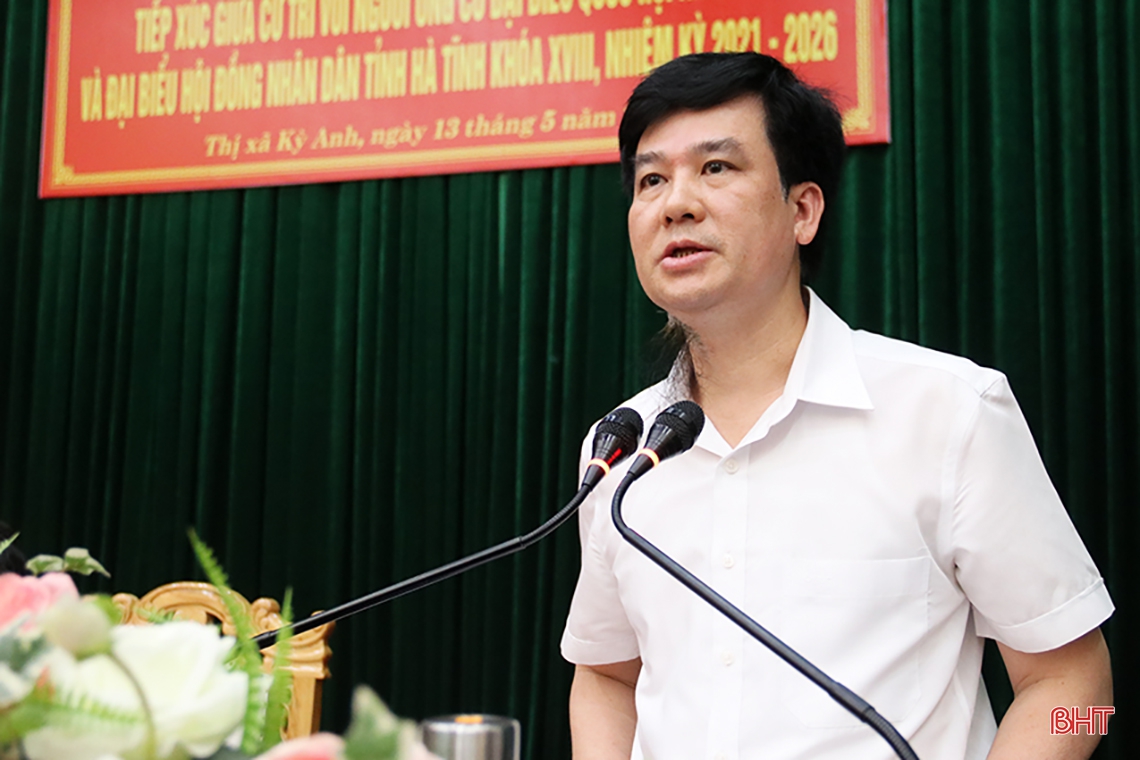 Mong muốn được đóng góp cho sự phát triển của Hà Tĩnh, mang lại lợi ích thiết thực cho Nhân dân