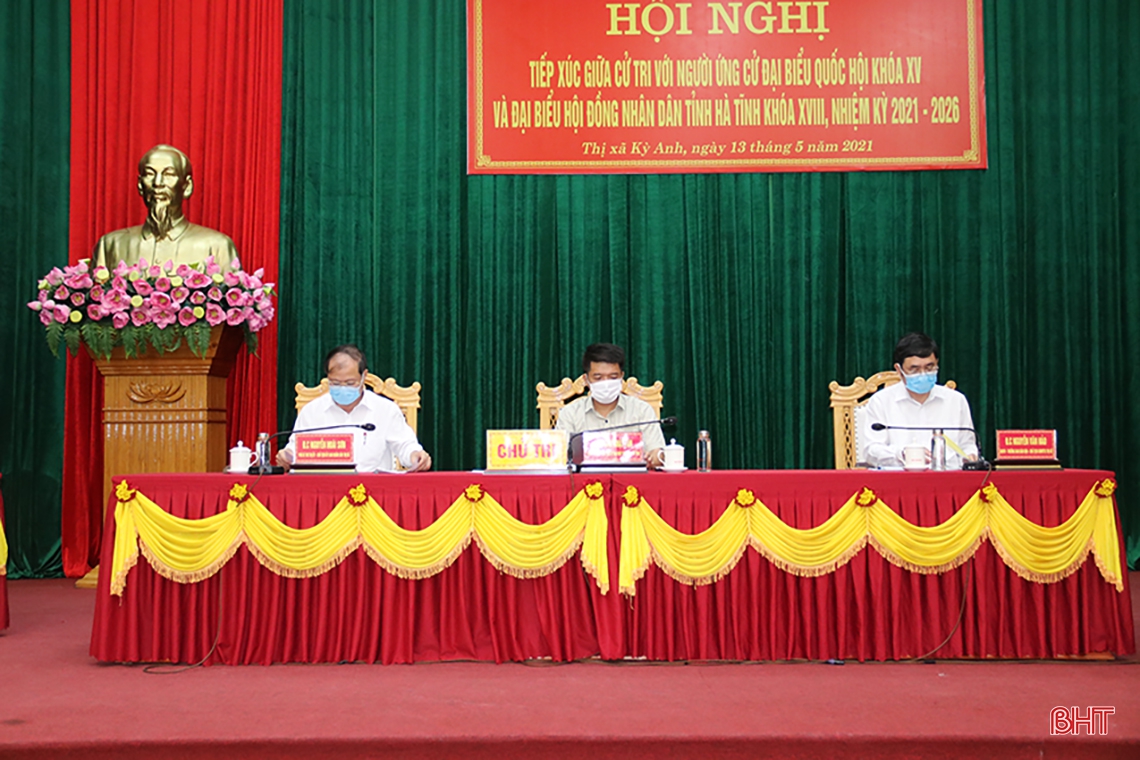 Mong muốn được đóng góp cho sự phát triển của Hà Tĩnh, mang lại lợi ích thiết thực cho Nhân dân