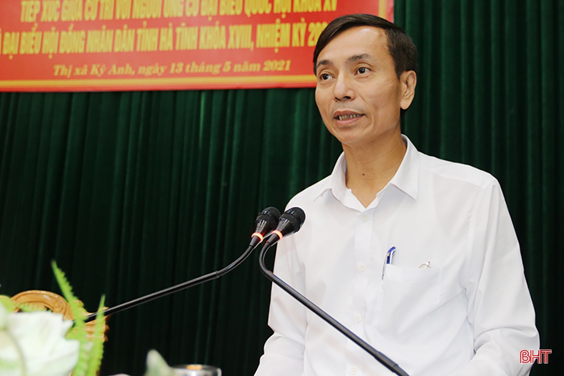 Mong muốn được đóng góp cho sự phát triển của Hà Tĩnh, mang lại lợi ích thiết thực cho Nhân dân