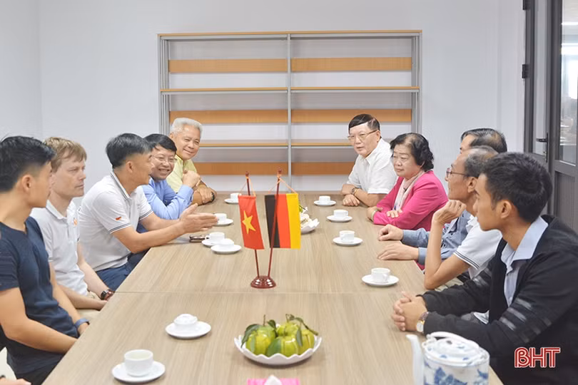 Trung tâm Ngoại ngữ MV Hà Tĩnh là kết quả tốt đẹp của mối quan hệ hợp tác Việt Nam - Đức